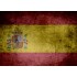 Self Adhesive Grunge Base (Flag) -  Espana (26x19cm)