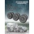 1/35 Gama Goat Weighted Wheels for Tamiya kit
