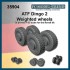 1/35 ATF Dingo 2 Weighted Wheels for Revell kits