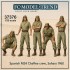 1/35 Spanish Legion M24 Chaffee Crew Figures (3D Printed) #2