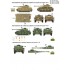 Decals for 1/48 Panzer IV, StuG III, M8, M20 in Spain
