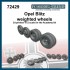 1/72 Opel Blitz Weighted Wheels for Academy kits