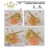 1/350 WWII USN Twin Bofors AA Gun (4set) Parts+Brass Barrels