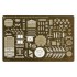 1/350 WWII USN Radar Set II for Battleship and Aircraft Carrier Late Type