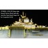1/700 USS Essex Carrier (Short Hull w/Late War Island) Detail Set for Trumpeter 05729