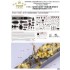 1/700 WWII Royal Navy O Class Destroyer HMS Onslow Upgrade Detail set for Tamiya #31904