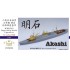 1/700 WWII IJN Repair Ship Akashi Upgrade Detail set for Aoshima kits