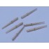1/700 WWII IJN Crane Rod for Battleship and Aircraft Carrier (brass, 6pcs)