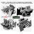 1/350 WWII IJN Type 96 25mm Triple AA Gun (LPR Mechanical Sight, 6 sets)