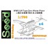 1/700 WWII IJN Type Zero Water Plane (4set) 3D Printing