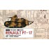 1/72 Renault FT-17 Light tank w/Rivet-type Turret (2 Kits)