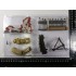 1/35 WWII Diorama Accessories: Brick Wall, Fences, Barriers & Sandbags (painted)