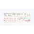 1/32 Ukrainian AF Missile Kh-25ML (AS-10 Karen) Stencils with Death Wishes Decal