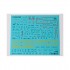 1/48 P-39 Airacobra Stencils Decals for Eduard/Hasegawa/Monogram/Revell