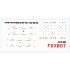 1/72 Soviet MiG-29 Missile R-27R/T (AA-10 Alamo) and APU-470 Stencils Decals