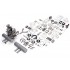 1/3 Porsche Carrera-Rennmotor Type 547 Racing 4-cylinder Working Engine Model