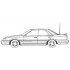 1/24 7th Skyline 4door H.T GTS (High Society Car Version)