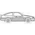 1/24 Initial D - Treno AE86 Carbon Bonnet Takumi Fujiwara [ISD-019]