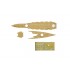1/700 Wood Deck Seal for IJN Battleship Kirishima w/Ship Name Plate (TOKU-53 EX-102)