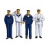 1/350 IJN Battleship Haruna 1944 Sho Ichigo Operation with Crew Figures