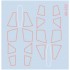 1/48 Mikoyan MIG-31 Canopy Seals Decals for AMK Kit