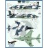 1/48 AV-8A/C USMC Jump Jets Decals for Kinetic/Monogram kits