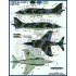 1/48 AV-8A/C USMC Jump Jets Decals for Kinetic/Monogram kits