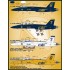 Decals for 1/48 US Navy F/A-18E/F Flight Demo Team 2021