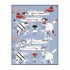 Decals for 1/48 Air Wing All-Stars: Cougar Trainer CAGs F9F-8T/TF-9J