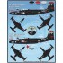 1/48 F2H-2 "Colourful Sea Blue Banshees" Decals for Kitty Hawk kits