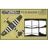 1/48 P-51B Invasion D-Day Stripes Vinyl Mask Set for Tamiya/Eduard kits