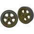 1/35 US Light Tank M3/M3A1/M5 (Stuart) Welded Road Wheels Set