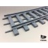 1/35 European Gauge Straight & Curved Rails (total: 180mm)