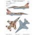 1/48 Israeli AF F-16C Barak Camouflage Mask n Decals w/ 3D Parts for Tamiya