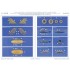 1/48 F-35A Lightning II Fighter Colour Separation Mask for Tamiya #61124 Kit
