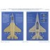1/48 Belgian AF F-16AM Vrieske Colour Separation Mask n Decals for Kinetic