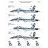 1/48 Su-30MK Russian AF Blue 02 04 05 Camouflage Mask for Great Wall Hobby