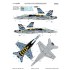 1/48 VFA-113 Stingers F/A-18C Super Bee Special Paint Scheme Mask for Kinetic
