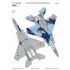 1/48 JASDF F-15DJ Eagle Aggressor Special Paint Scheme 2013 Mask for Great Wall Hobby