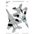 1/48 JASDF F-15DJ Eagle Aggressor Special Paint Scheme 2013 Mask for Great Wall Hobby