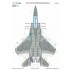 1/48 JASDF F-15DJ Eagle Aggressor Special Paint Scheme 2013 Mask for Great Wall Hobby