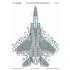 1/48 JASDF F-15DJ Eagle Aggressor Special Paint Scheme 2013 Mask for Great Wall Hobby