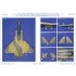 1/48 JASDF F-15DJ Eagle Aggressor Special Paint Scheme 2013 Mask for Great Wall Hobby
