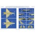 1/48 F-16C 64th Aggressor MiG Blizzard Camouflage Mask n Decals for Tamiya 61101