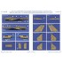 1/48 F-16C 64th Aggressor MiG Blizzard Camouflage Mask n Decals for Kinetic