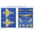 1/48 USAF 64th Aggressor Squadron F-16C Block 25 Falcon 57th OG Tail for Tamiya #2