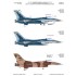 1/48 USAF 64th Aggressor Squadron F-16C Block 25 Falcon 57th OG Tail for Kinetic #1