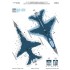 1/48 USAF 64th Aggressor Squadron F-16C Block 25 Falcon 57th OG Tail for Kinetic #1