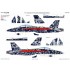 1/48 VFA-122 F/A-18F Digital Camo Special Paint Scheme Mask for Meng LS-013 Kit