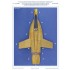1/48 VFA-122 F/A-18F Digital Camo Special Paint Scheme Mask for Meng LS-013 Kit